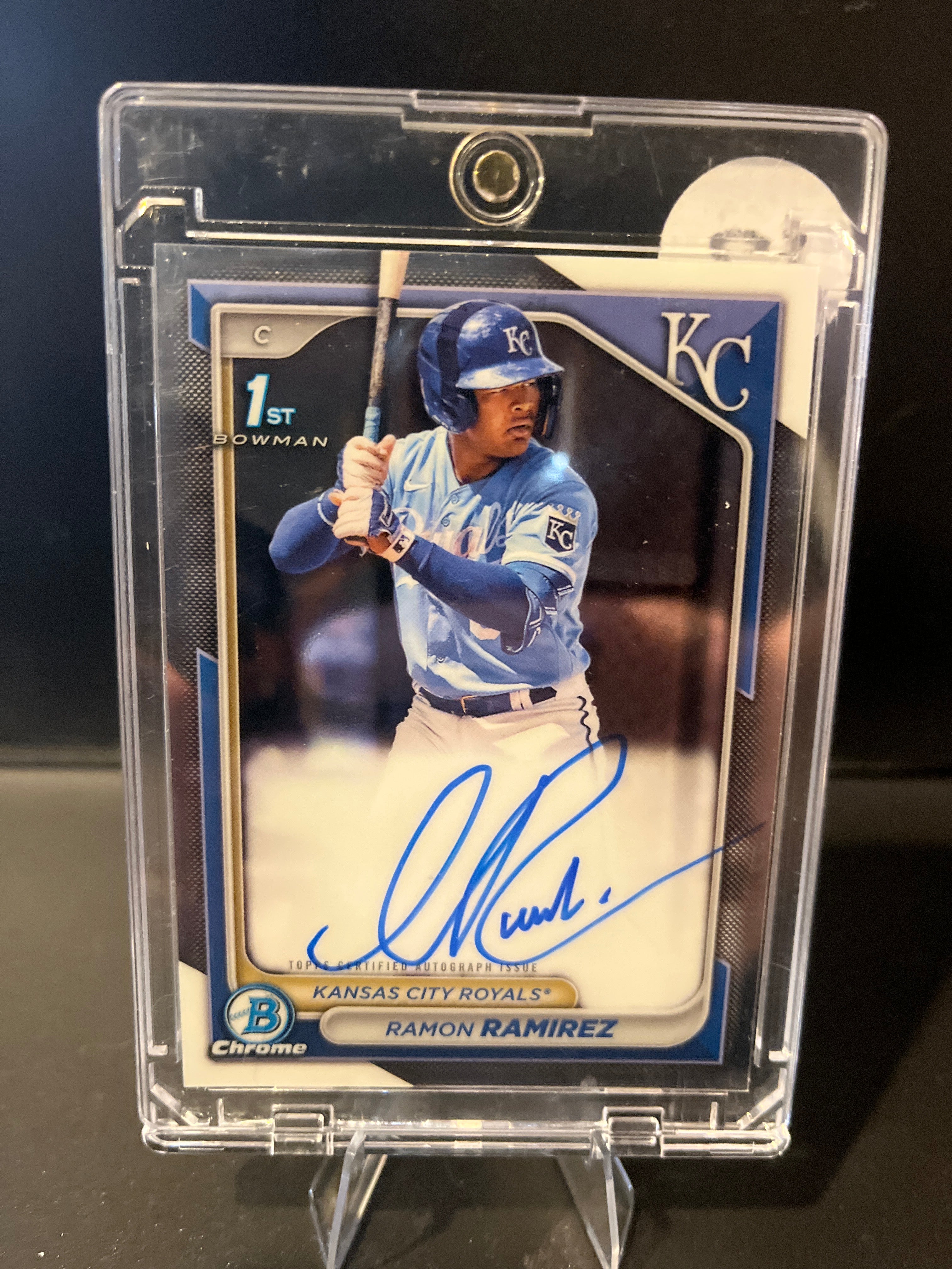 2024 Bowman Chrome 1st Ramon Ramirez Certified Autograph No. CPA-RRZ