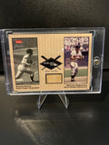 2001 Fleer Greats Brooks Robinson/Roger Maris Dueling Duos Games Used Bat (Robinson) No. DD-BR1