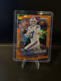 2025 Prizm Football Josh Allen Orange Cracked Ice No. 167