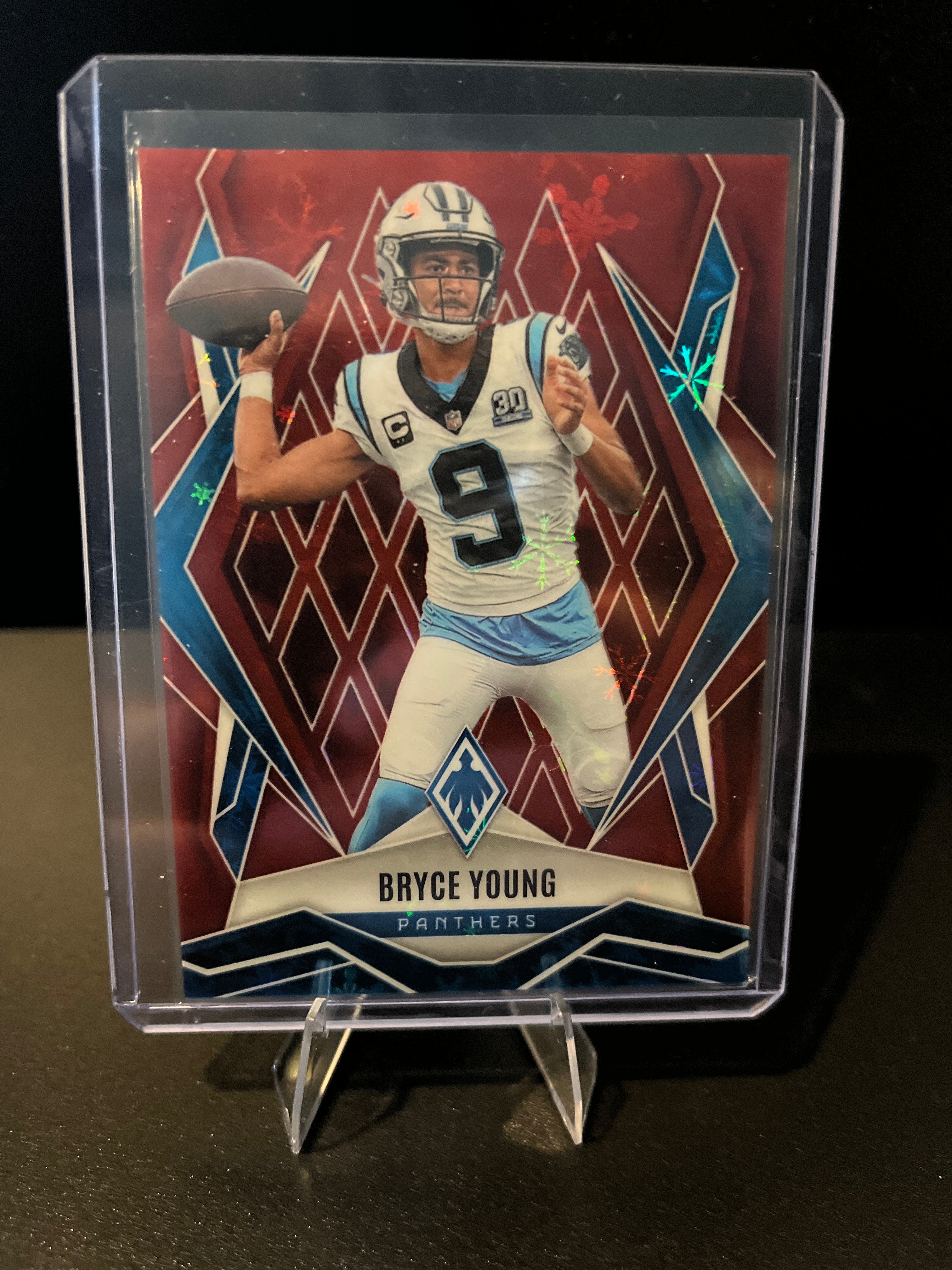 2025 Phoenix Football Bryce Young Red Winter No. 148 036/399