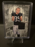 2024 Absolute Football Brock Bowers Rookie Force Patch No. RF-BBS