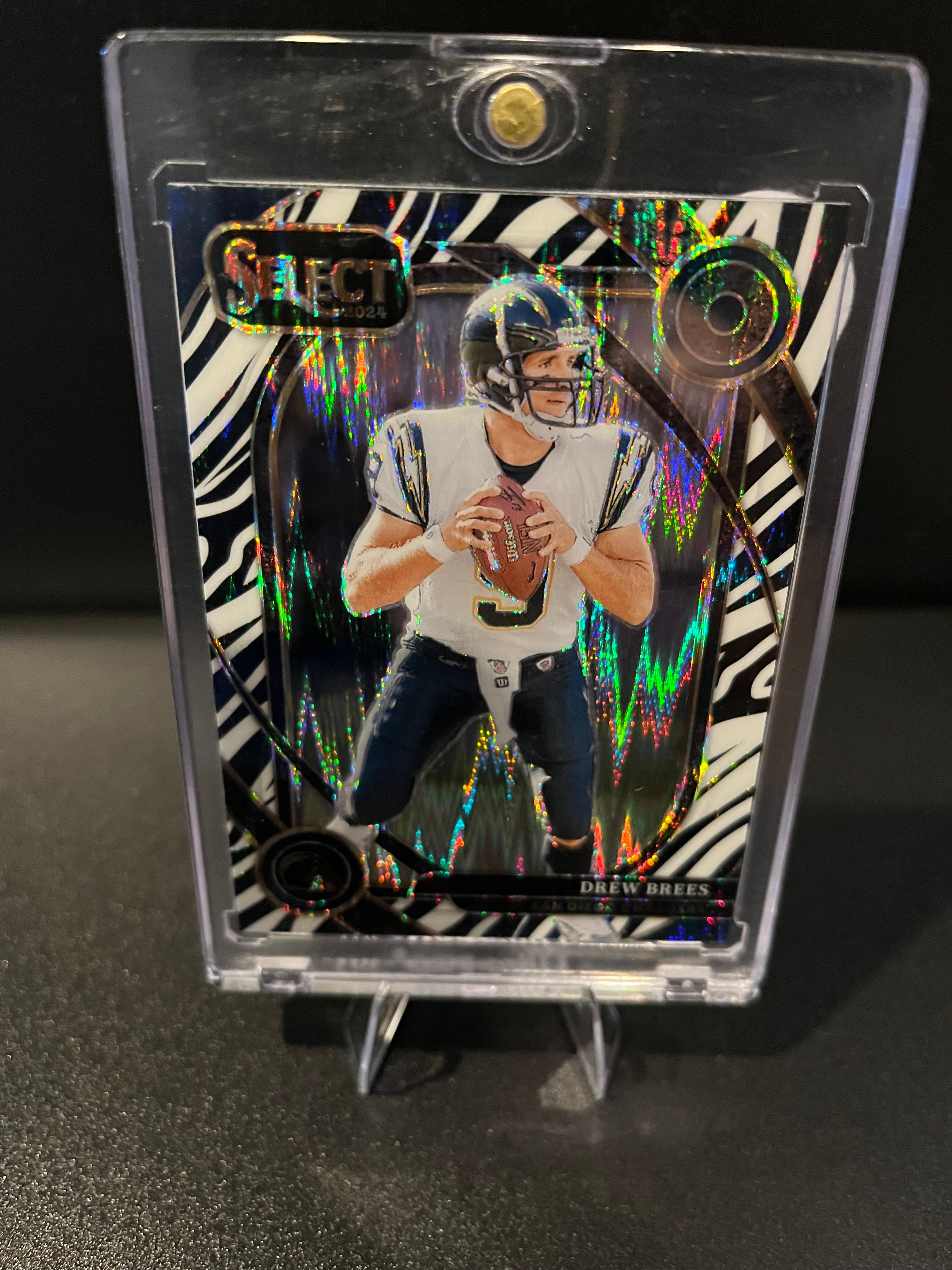 2024 Select Drew Brees Zebra Print