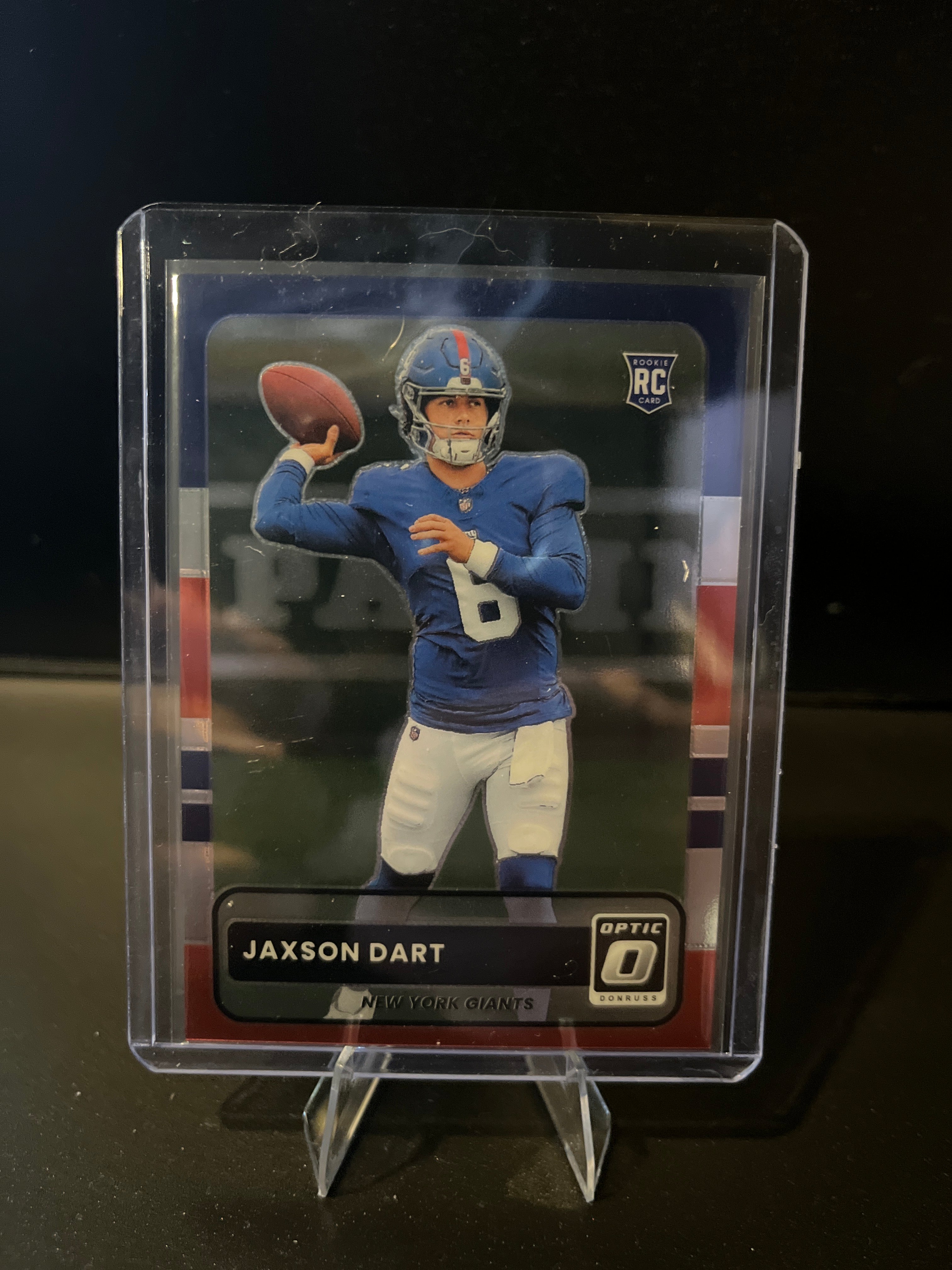 2025 Donruss Optic Jaxson Dart Retro (RC) No. 2