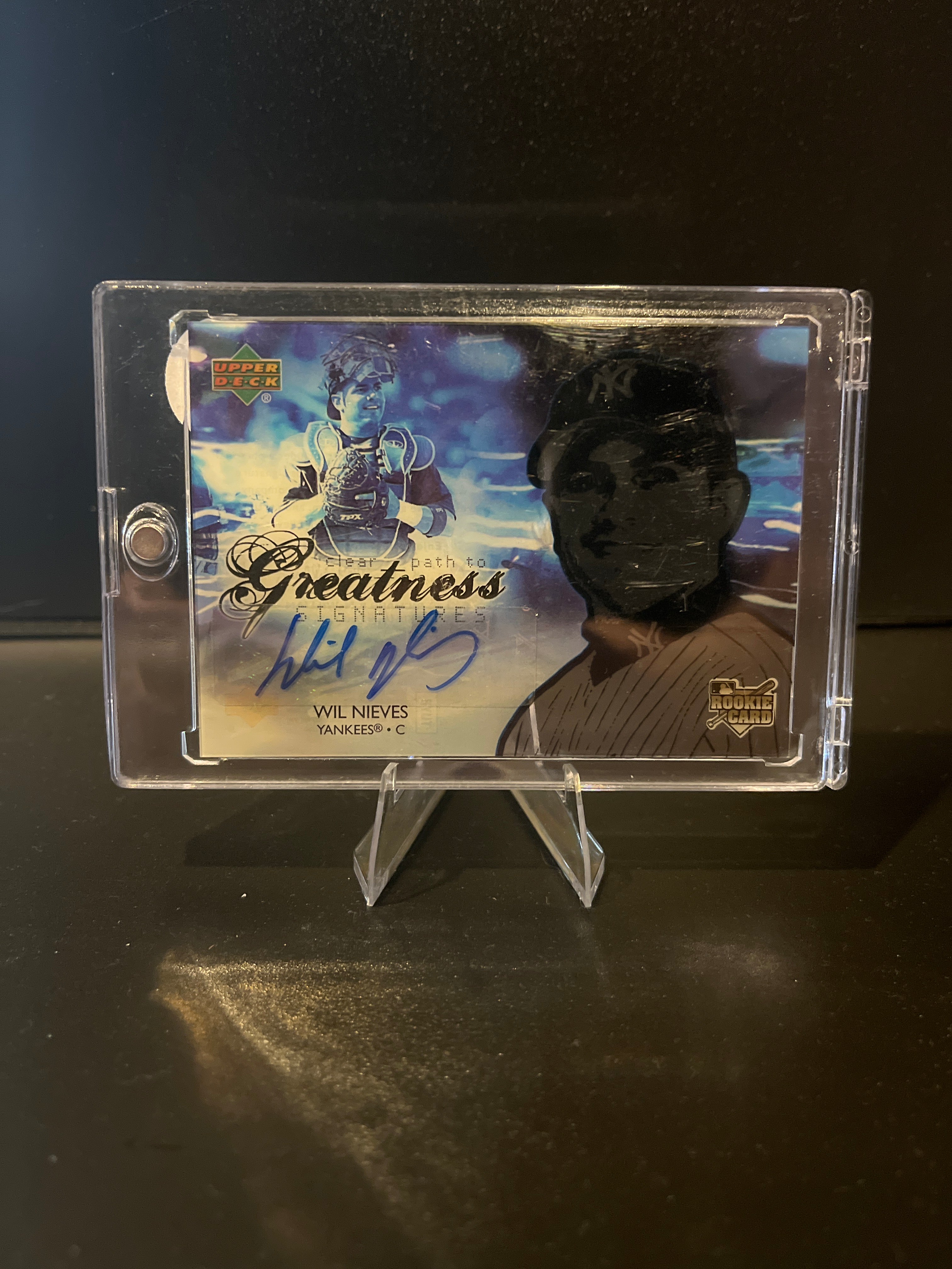 2006 Upper Deck Future Stars Wil Nieves Clear Path to Greatness Signatures No. 145