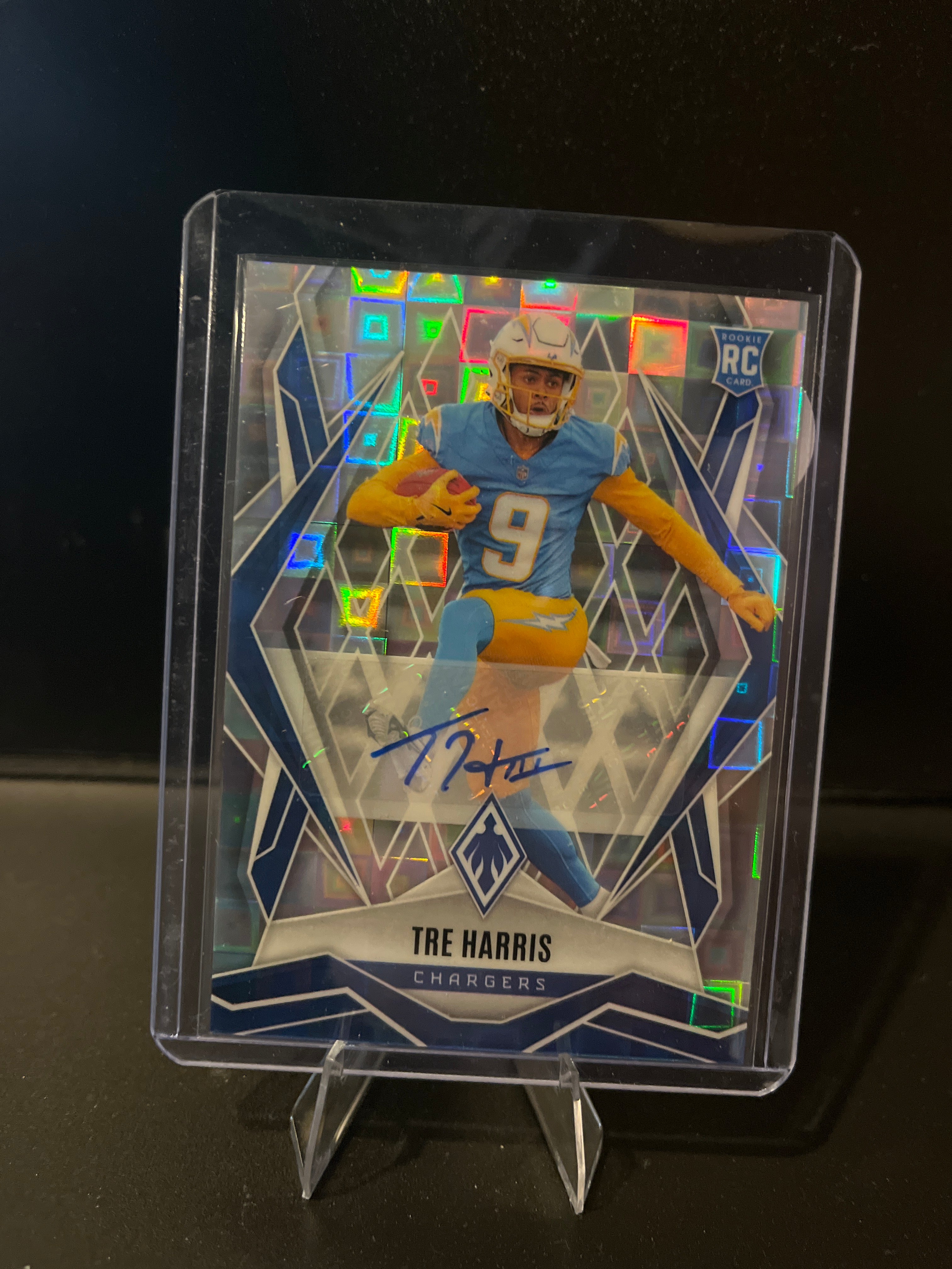 2025 Phoenix Football Tre Harris Silver Pandora Autograph No. 160