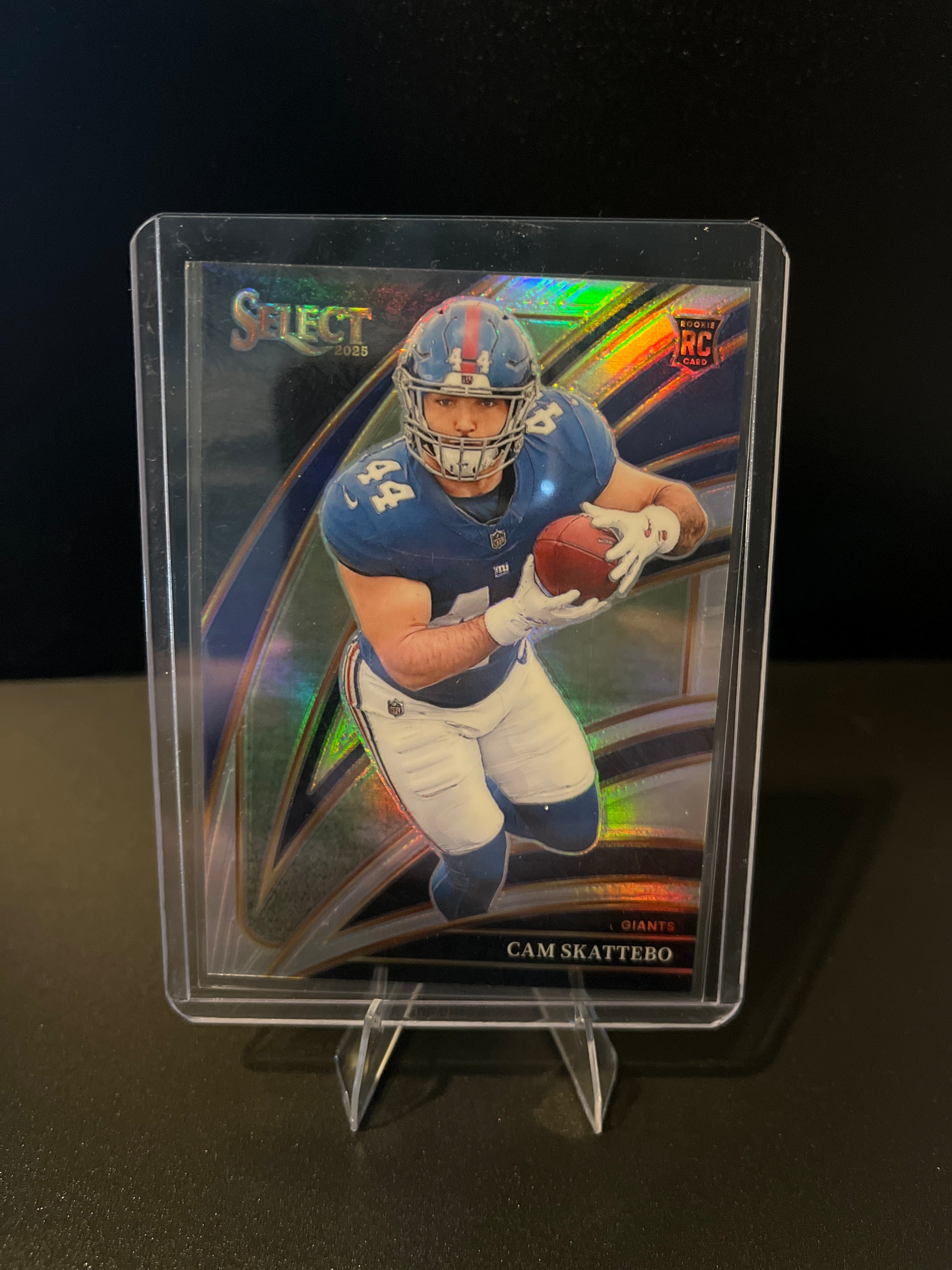2025 Select Football Cam Skattebo (RC) Silver Prizm No. 294