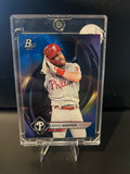 2022 Bowman Platinum Bryce Harper Blue No. 57 070/150