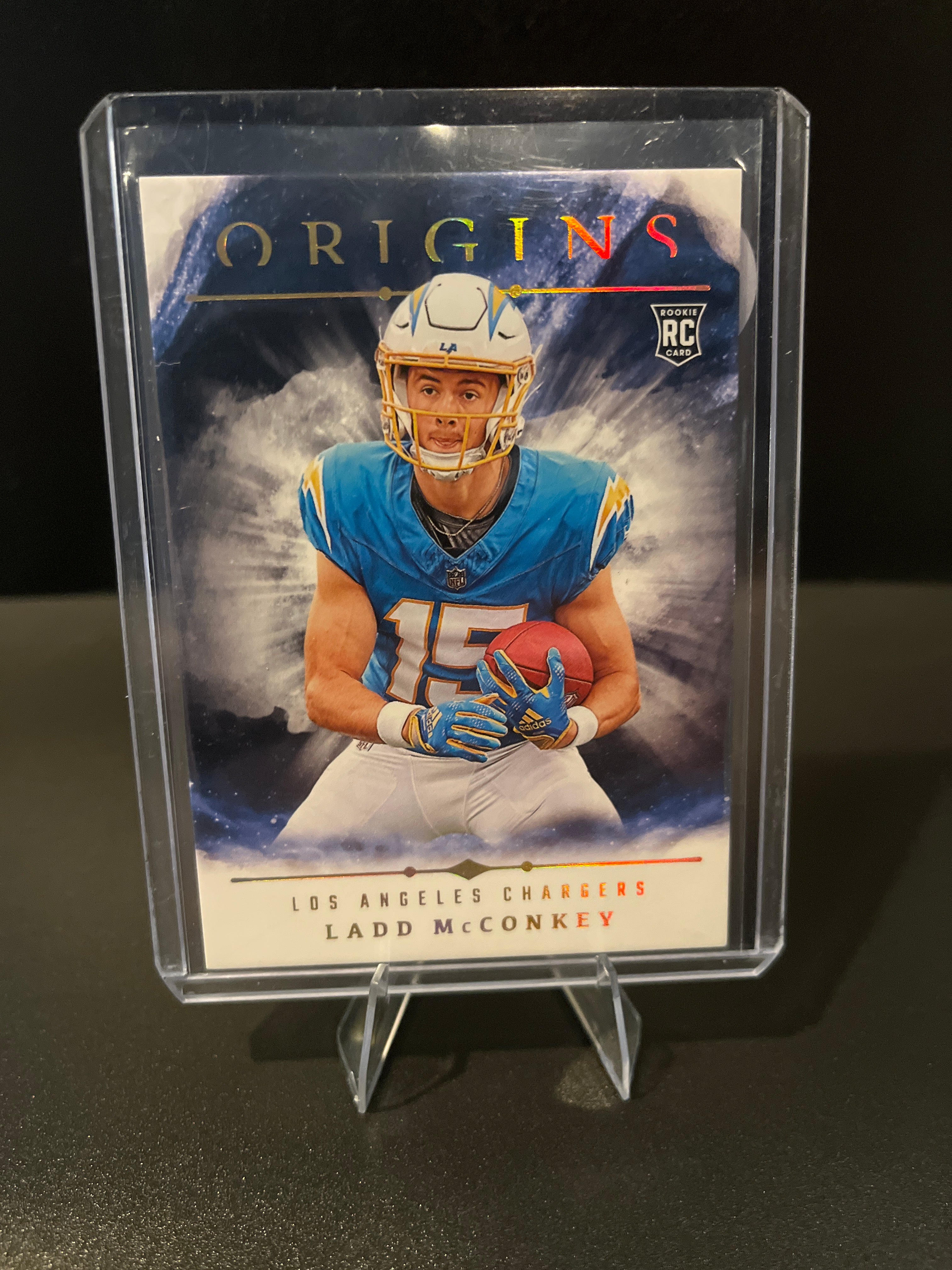 2024 Origins Football Ladd McConkey (RC) No. 139