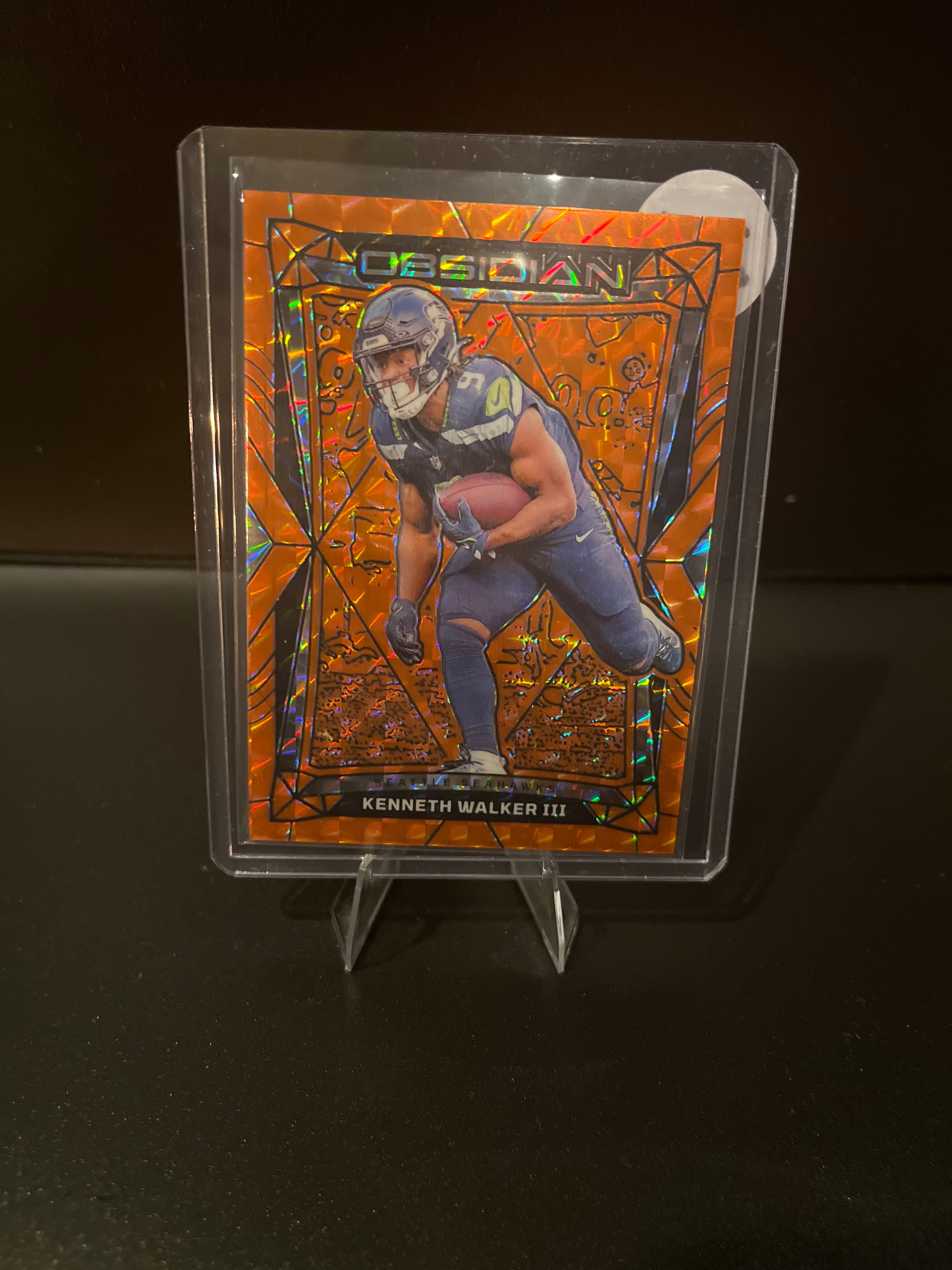 2024 Obsidian Kenneth Walker Orange Mosaic No. 179 08/24