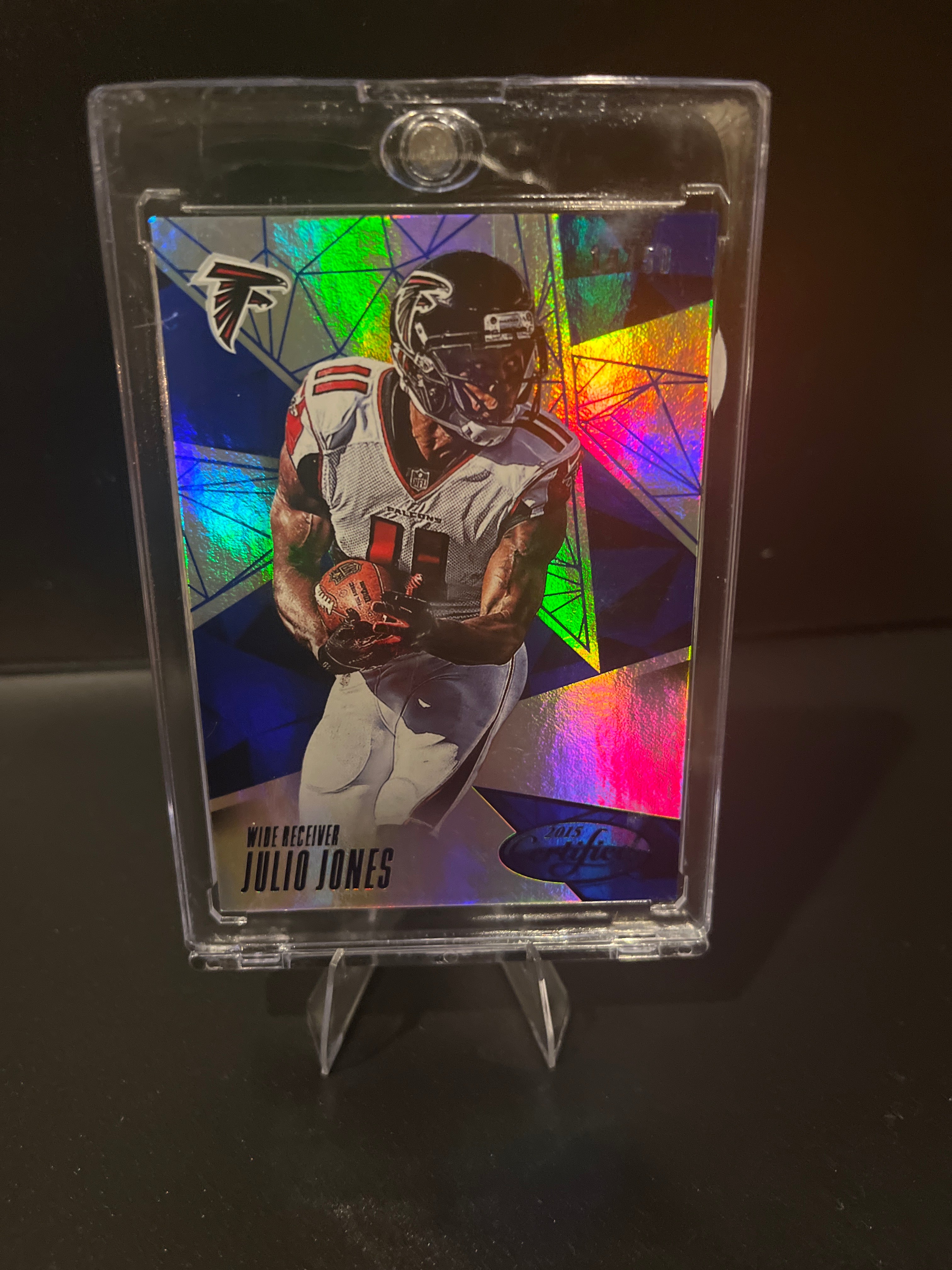 2015 Certified Football Julio Jones Mirror Blue No. 63 14/50