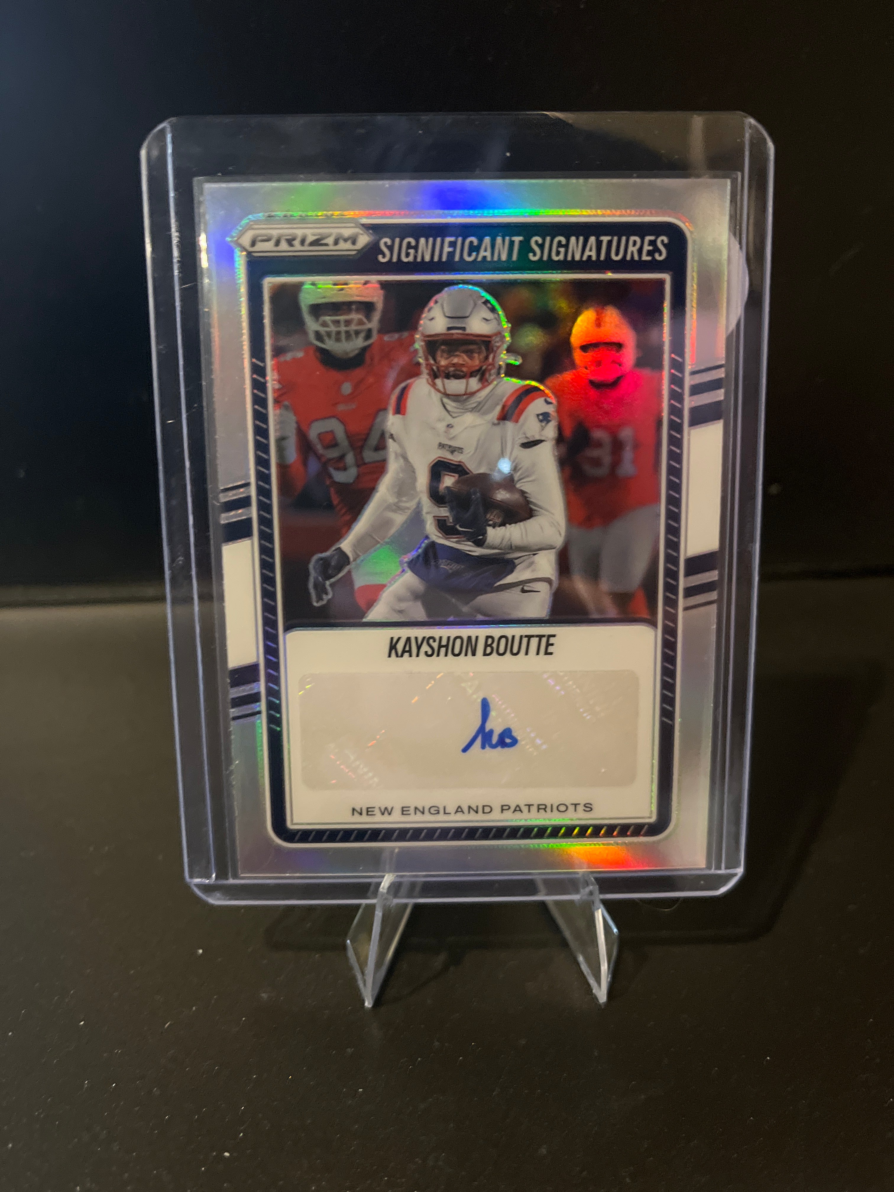 2025 Prizm Football Kayshon Boutte Significant Signatures No. SSI-KBE