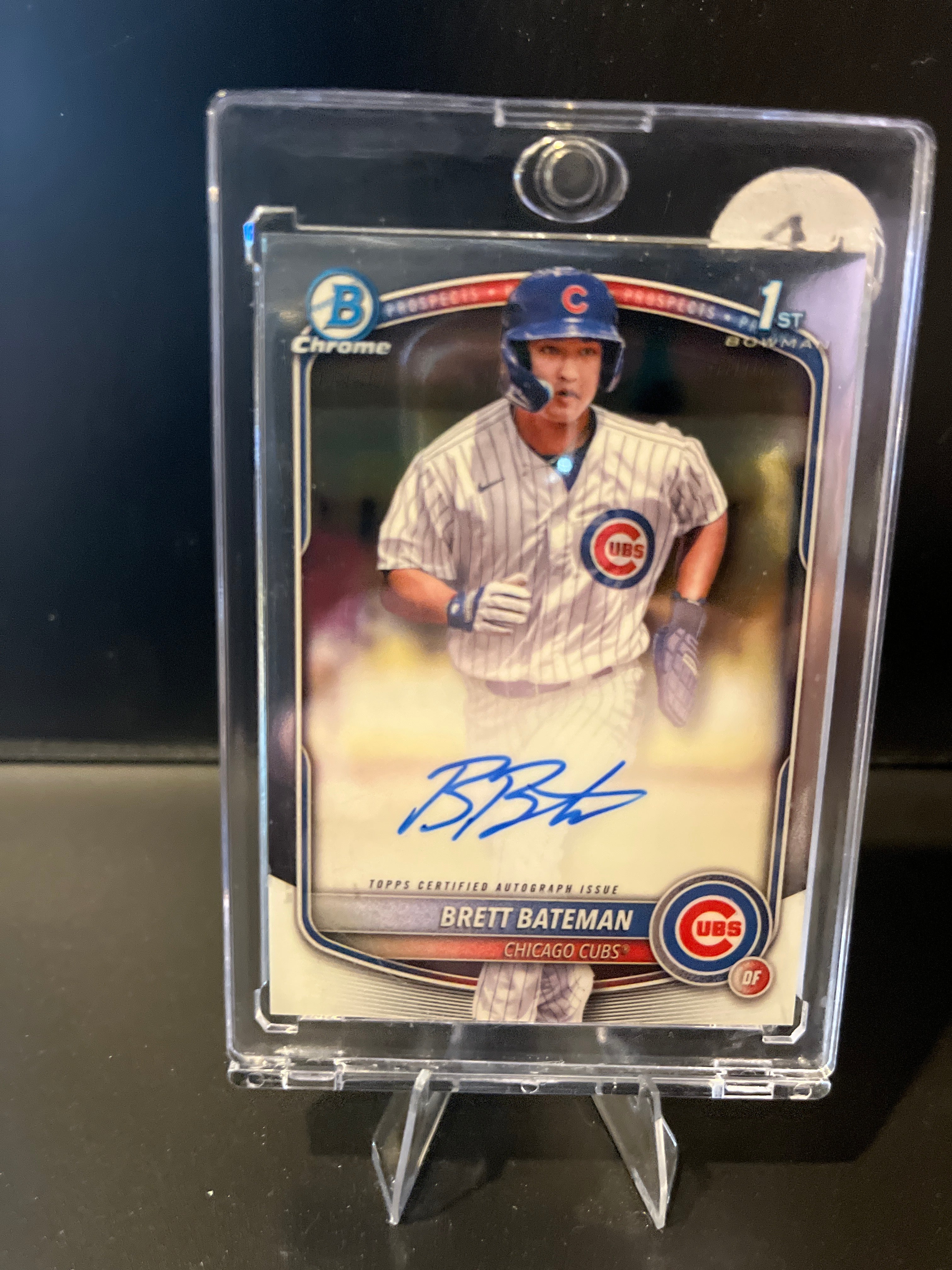2025 Bowman Chrome 1st Bowman Brett Bateman Certified Autograph No. CPA-BBA
