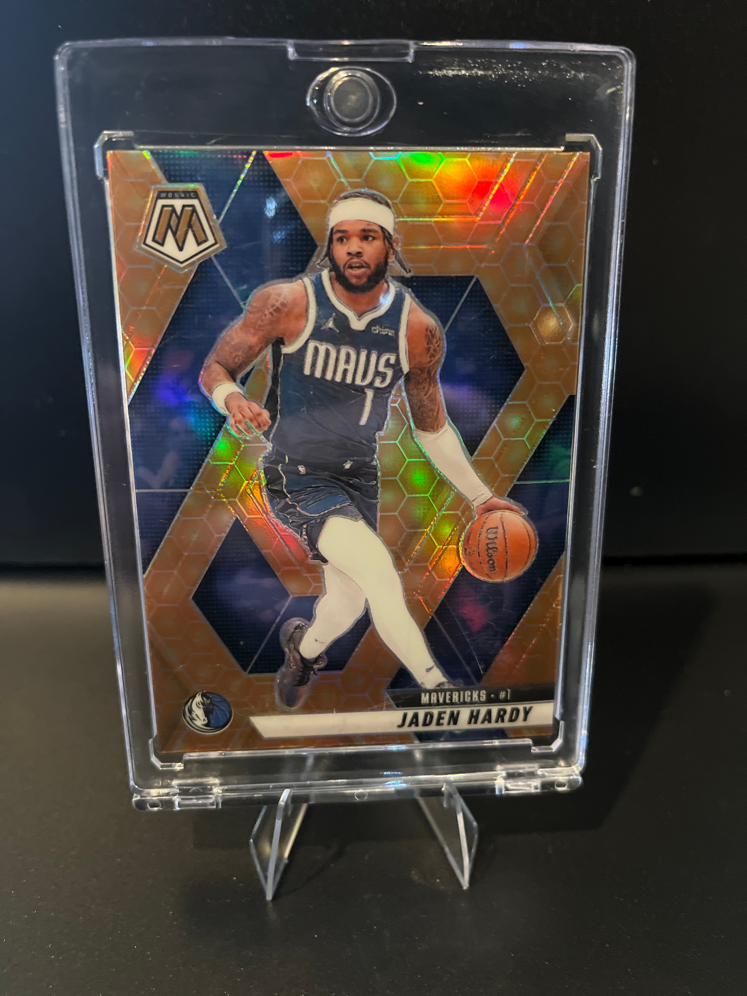 2024-2025 Mosaic Basketball Jaden Hardy Honeycomb No. 99