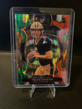 2025 Select Football Tyler Shough (RC) Green and Red Prizm Shock No. 41