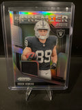 2024 Prizm Football Brock Bowers Premier Jerseys Silver Prizm No. PJ-BBS