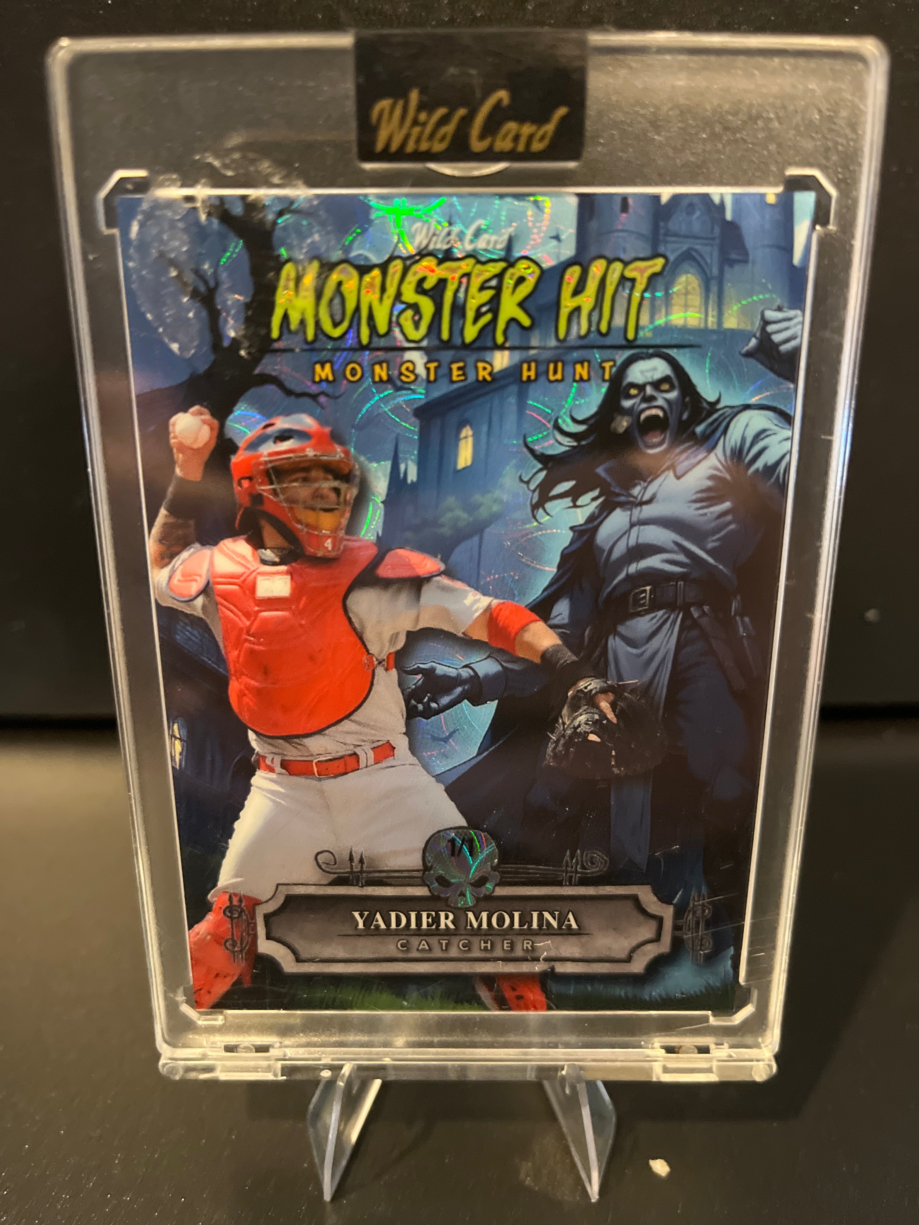 2025 Wild Card Yadier Molina Monster Hit One of One No. MHCD-YM 1/1