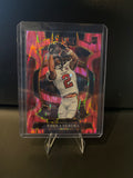 2025 Select Football Emeka Egbuka Pink Prizm Shock No. 37