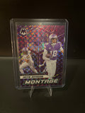 2025 Mosaic Justin Jefferson Purple Montage No. 27 10/49