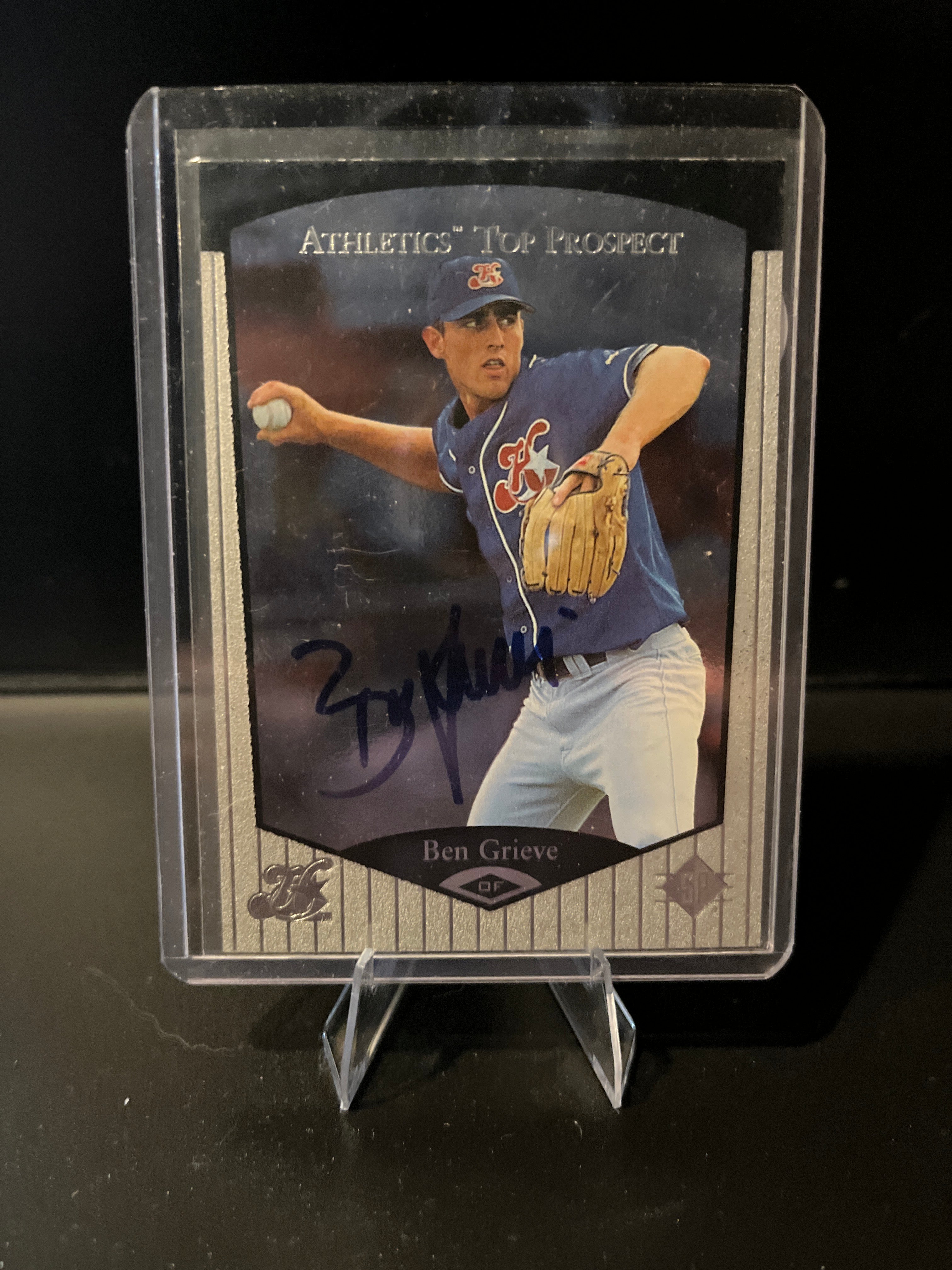 1997 Upper Deck Ben Grieve Autograph No. 90